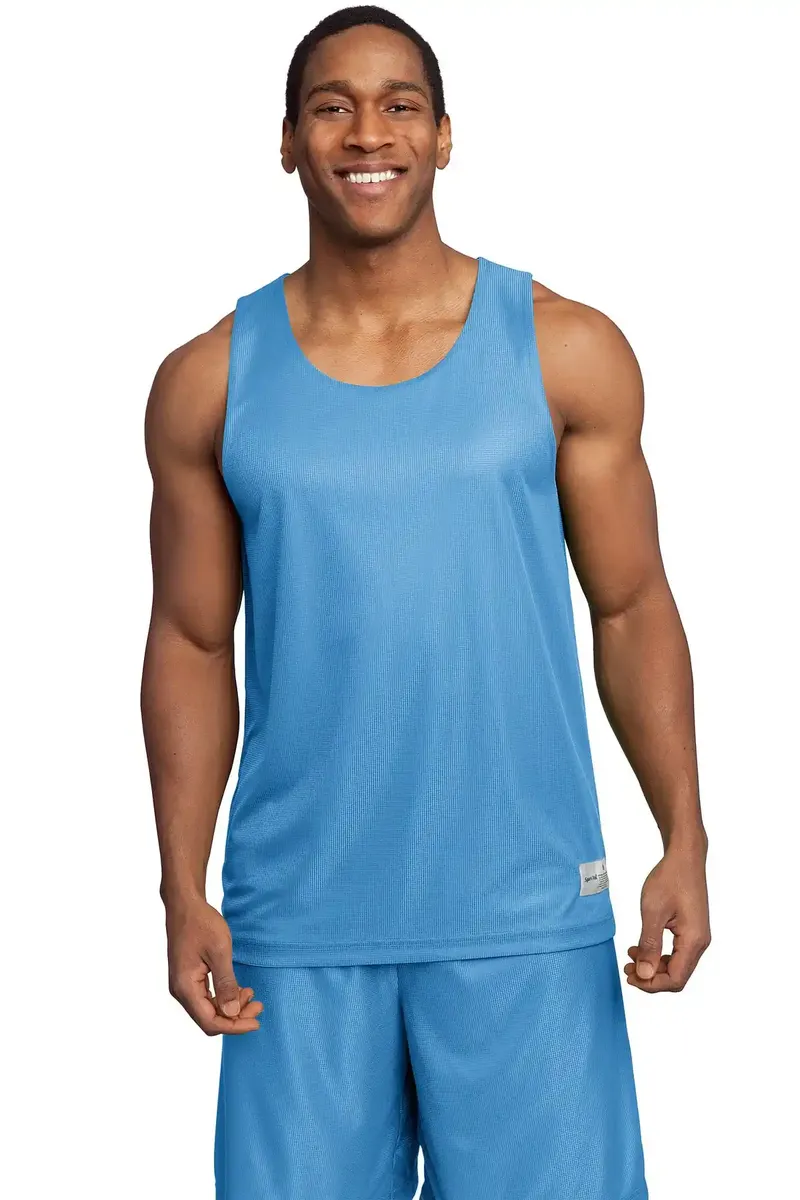 DISCONTINUED Sport-Tek® PosiCharge® Mesh Reversible Tank. T550 - additional view 1