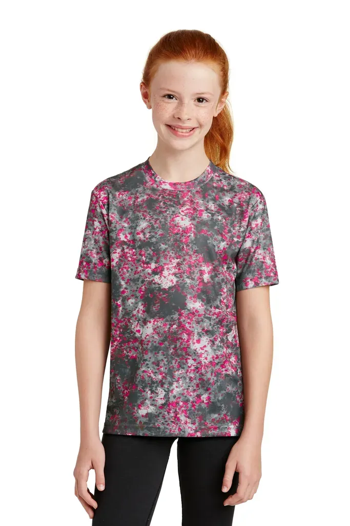 DISCONTINUED Sport-Tek® Youth Mineral Freeze Tee. YST330 - additional view 1