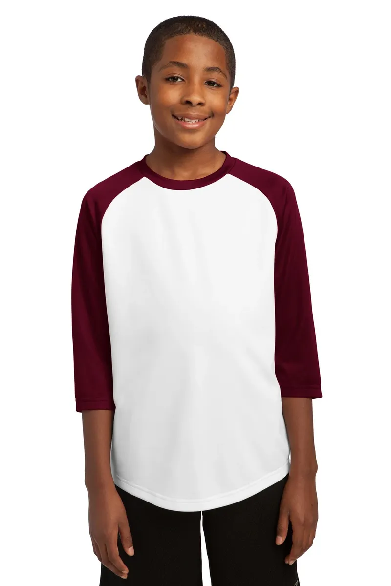 DISCONTINUED Sport-Tek® Youth PosiCharge® Baseball Jersey. YST205 - additional view 1