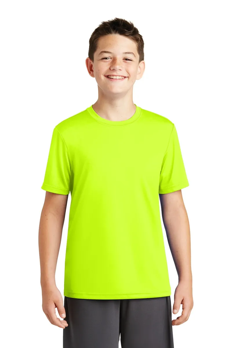 DISCONTINUED Sport-Tek® Youth PosiCharge® Tough Tee. YST320 - additional view 1