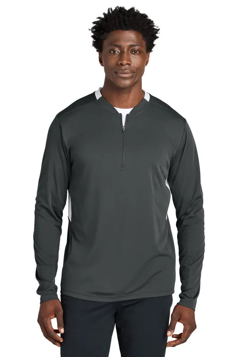 Sport-Tek® Club 1/4-Zip Pullover ST443 - additional view 1