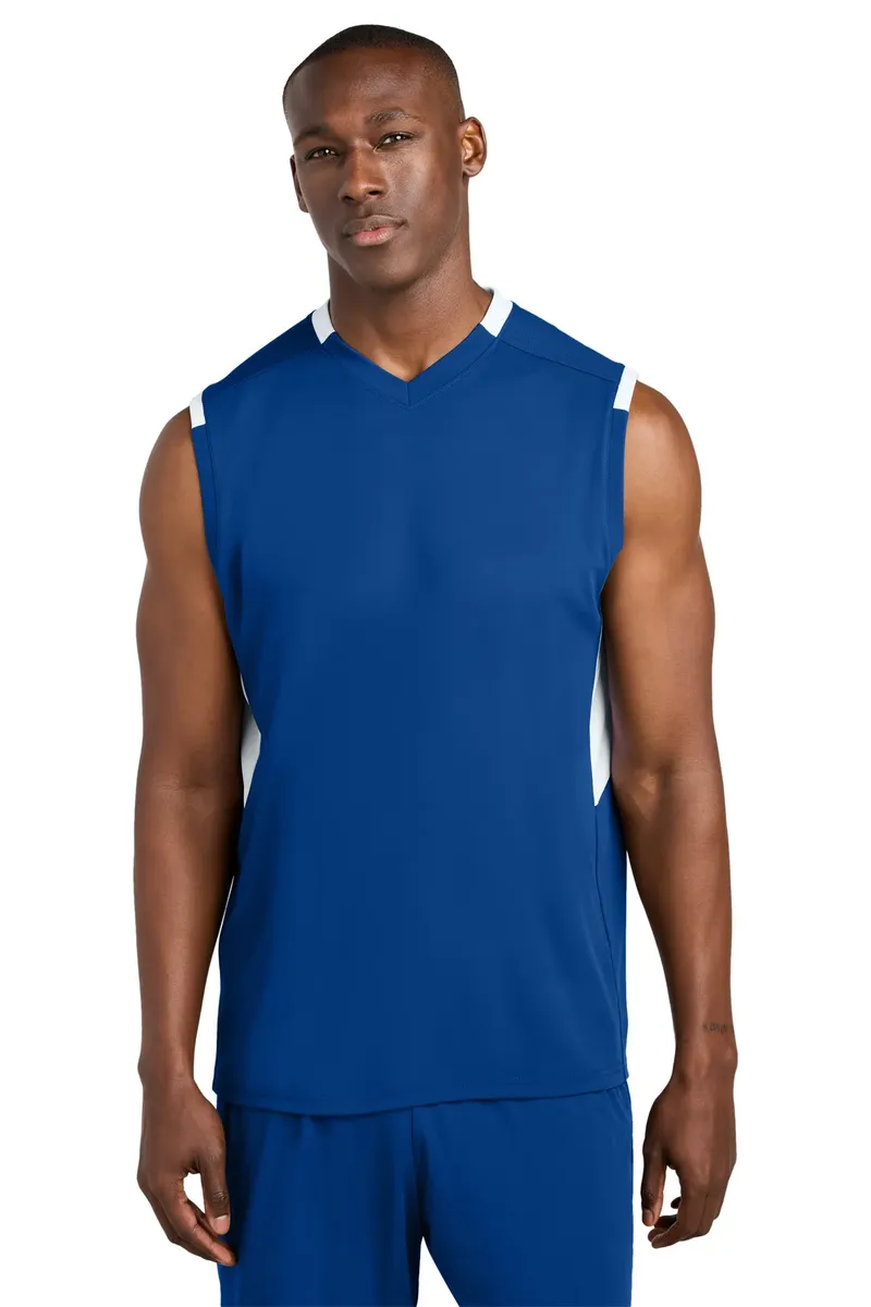 Sport-Tek® Club Sleeveless V-Neck ST441 - additional view 6