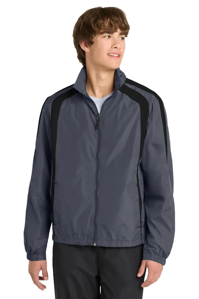Sport-Tek® Colorblock Raglan Jacket. JST60 - additional view 3