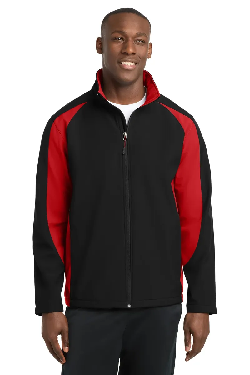Sport-Tek® Colorblock Soft Shell Jacket. ST970