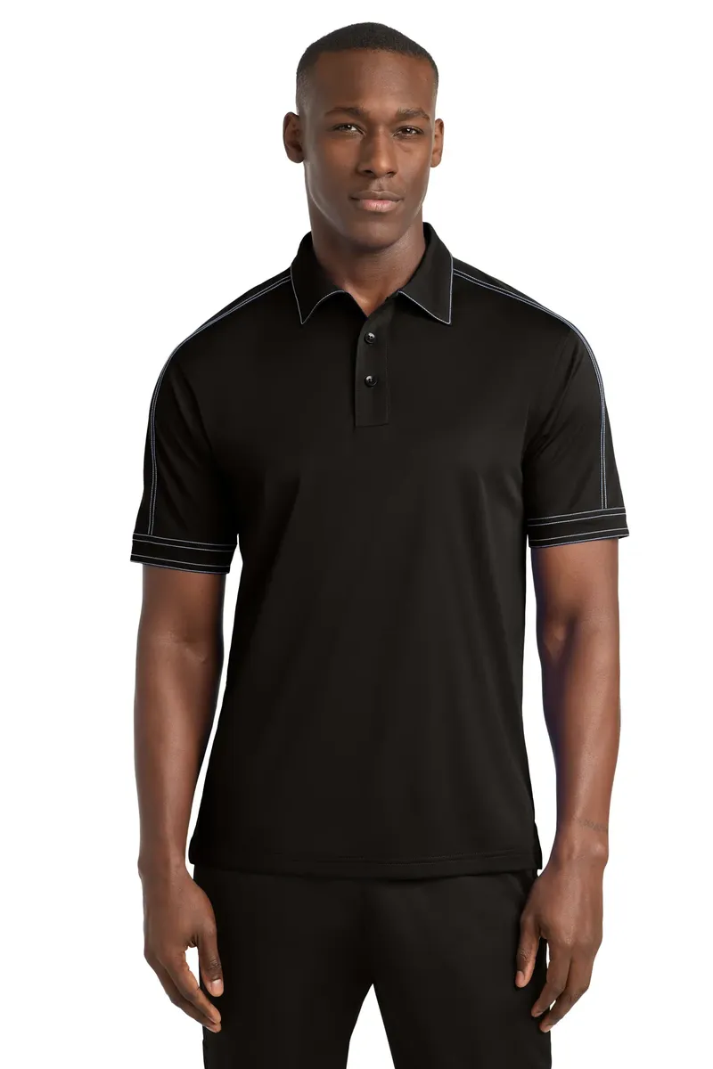 Sport-Tek® Contrast Stitch Micropique Sport-Wick® Polo. ST659 - additional view 2