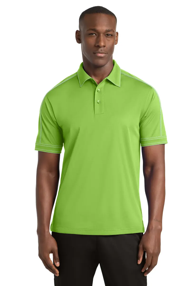 Sport-Tek® Contrast Stitch Micropique Sport-Wick® Polo. ST659 - additional view 1