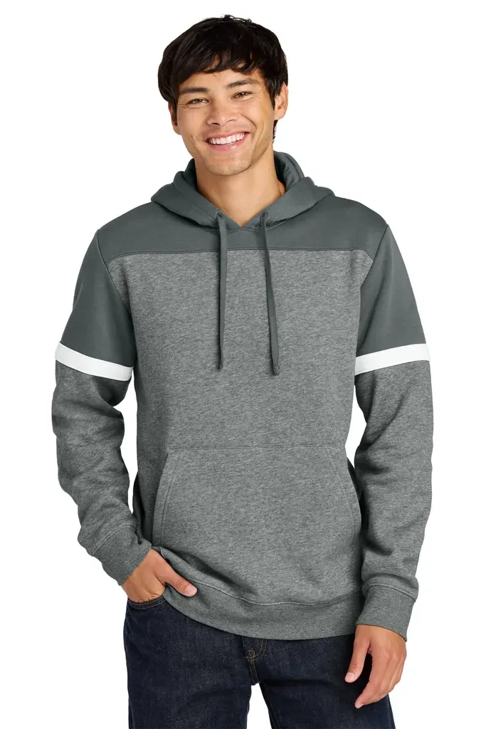 Sport-Tek® Drive Fleece Colorblock Hoodie STF205 - additional view 4