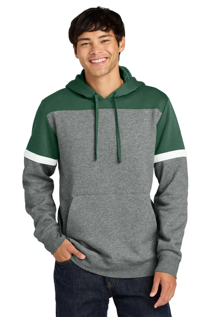 Sport-Tek® Drive Fleece Colorblock Hoodie STF205 - additional view 3