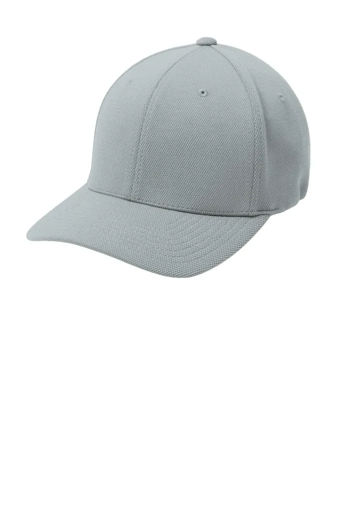Sport-Tek® Flexfit® Cool & Dry Poly Block Mesh Cap. STC22 - additional view 1