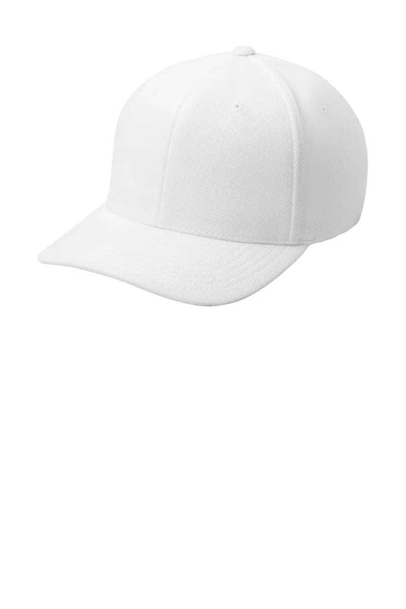 Sport-Tek® Flexfit® Cool & Dry Poly Block Mesh Cap. STC22 - additional view 6