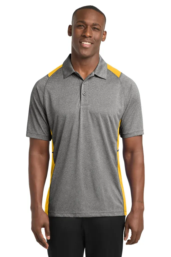 Sport-Tek® Heather Colorblock Contender Polo. ST665 - additional view 5