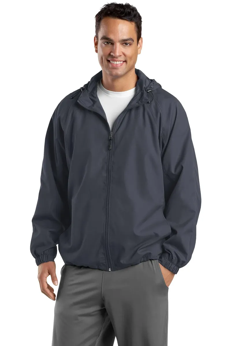 Sport-Tek® Hooded Raglan Jacket. JST73 - additional view 3