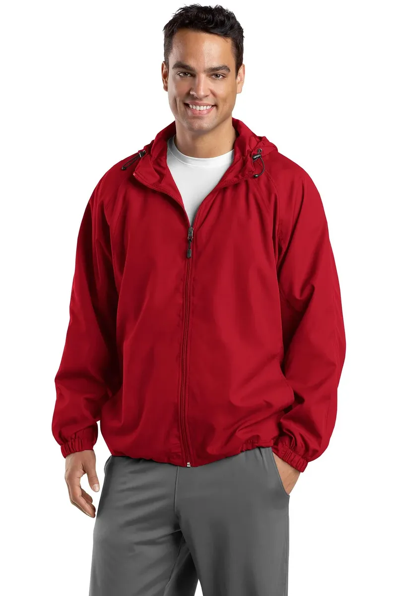 Sport-Tek® Hooded Raglan Jacket. JST73 - additional view 2