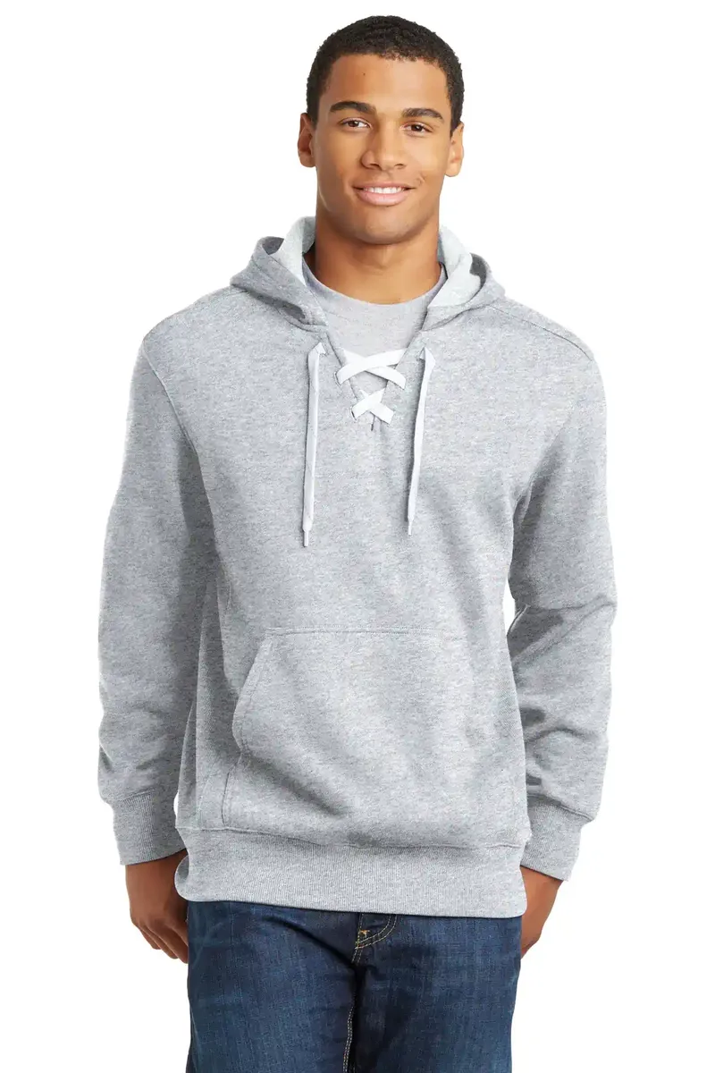 Sport-Tek® Lace Up Pullover Hooded Sweatshirt. ST271 - additional view 2