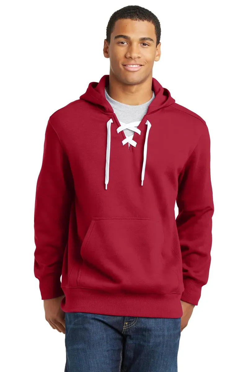 Sport-Tek® Lace Up Pullover Hooded Sweatshirt. ST271 - additional view 4