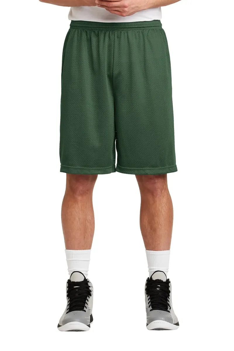 Sport-Tek® Long PosiCharge® Classic Mesh Short. ST515 - additional view 3