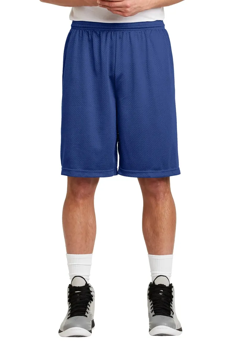 Sport-Tek® Long PosiCharge® Classic Mesh Short. ST515 - additional view 1