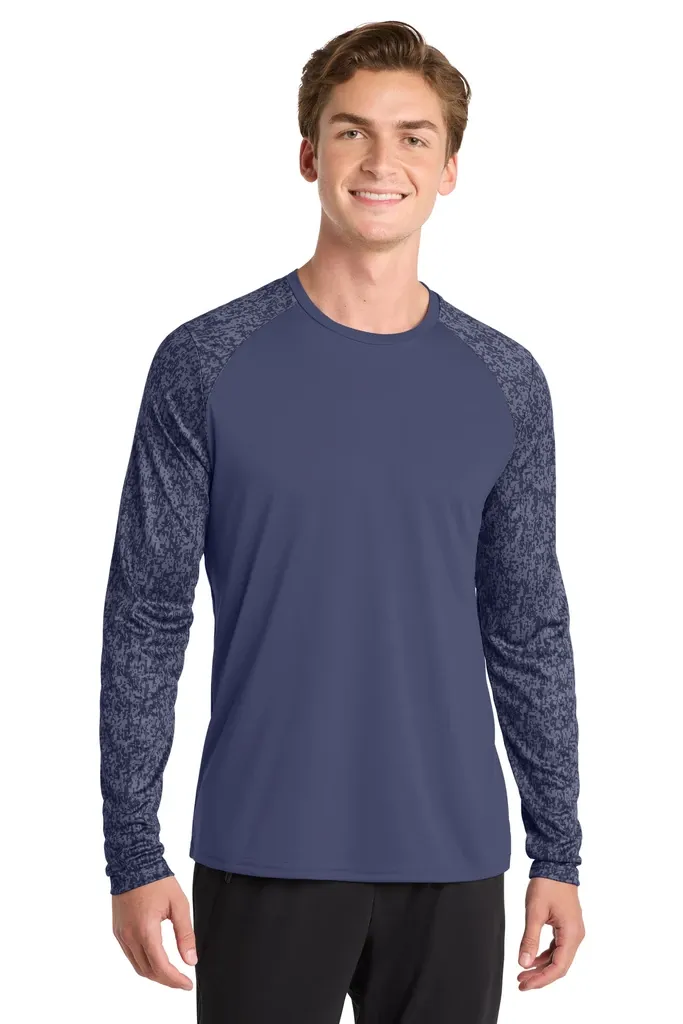Sport-Tek ® Long Sleeve Digi Camo Tee. ST460LS - additional view 6