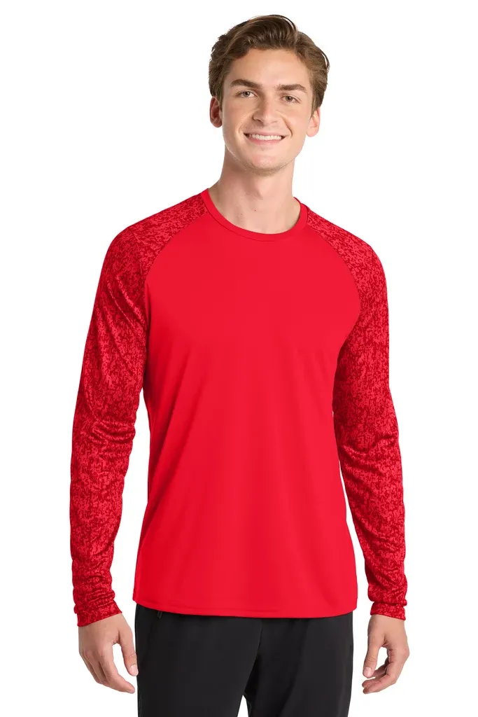 Sport-Tek ® Long Sleeve Digi Camo Tee. ST460LS - additional view 7