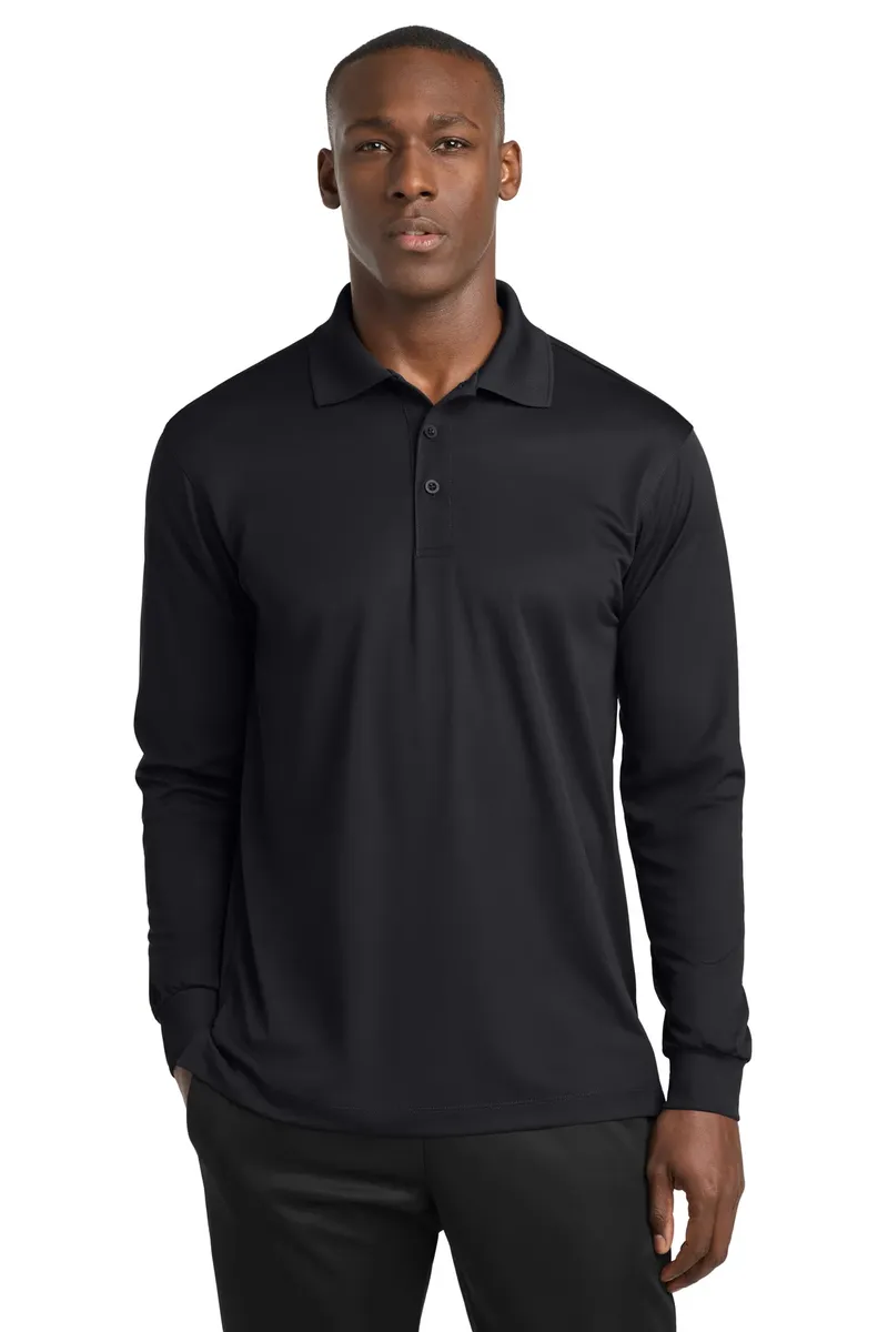 Sport-Tek® Long Sleeve Micropique Sport-Wick® Polo. ST657 - additional view 7