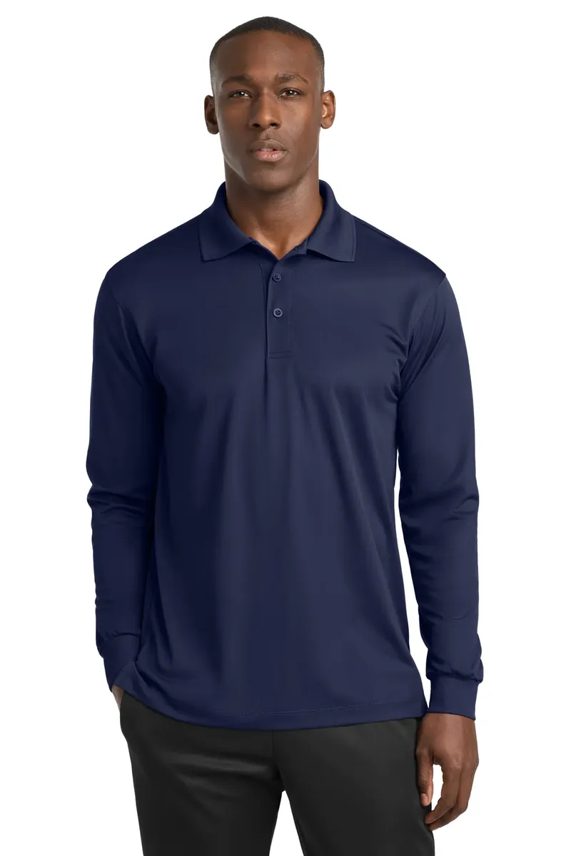 Sport-Tek® Long Sleeve Micropique Sport-Wick® Polo. ST657 - additional view 6