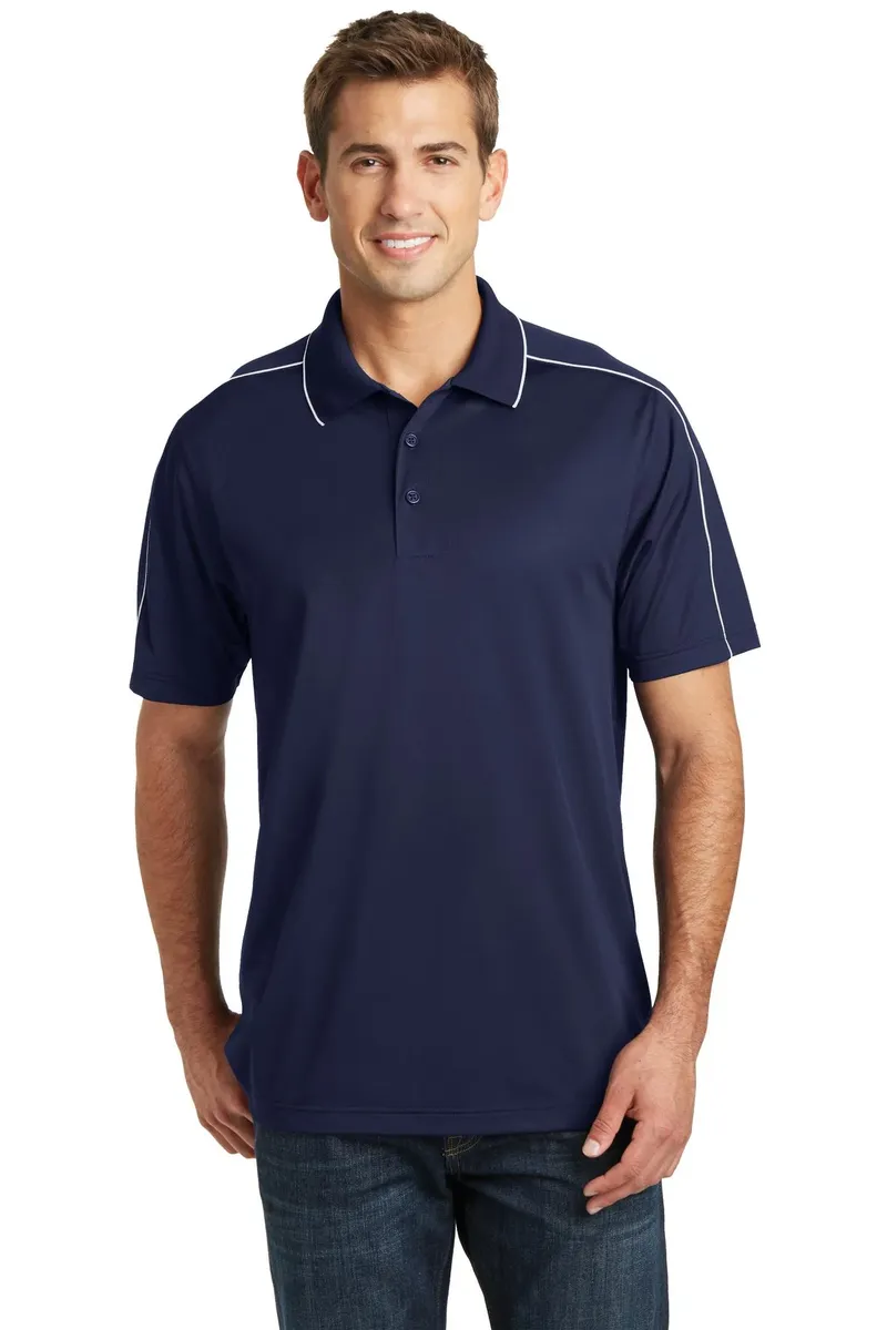 Sport-Tek® Micropique Sport-Wick® Piped Polo. ST653 - additional view 1