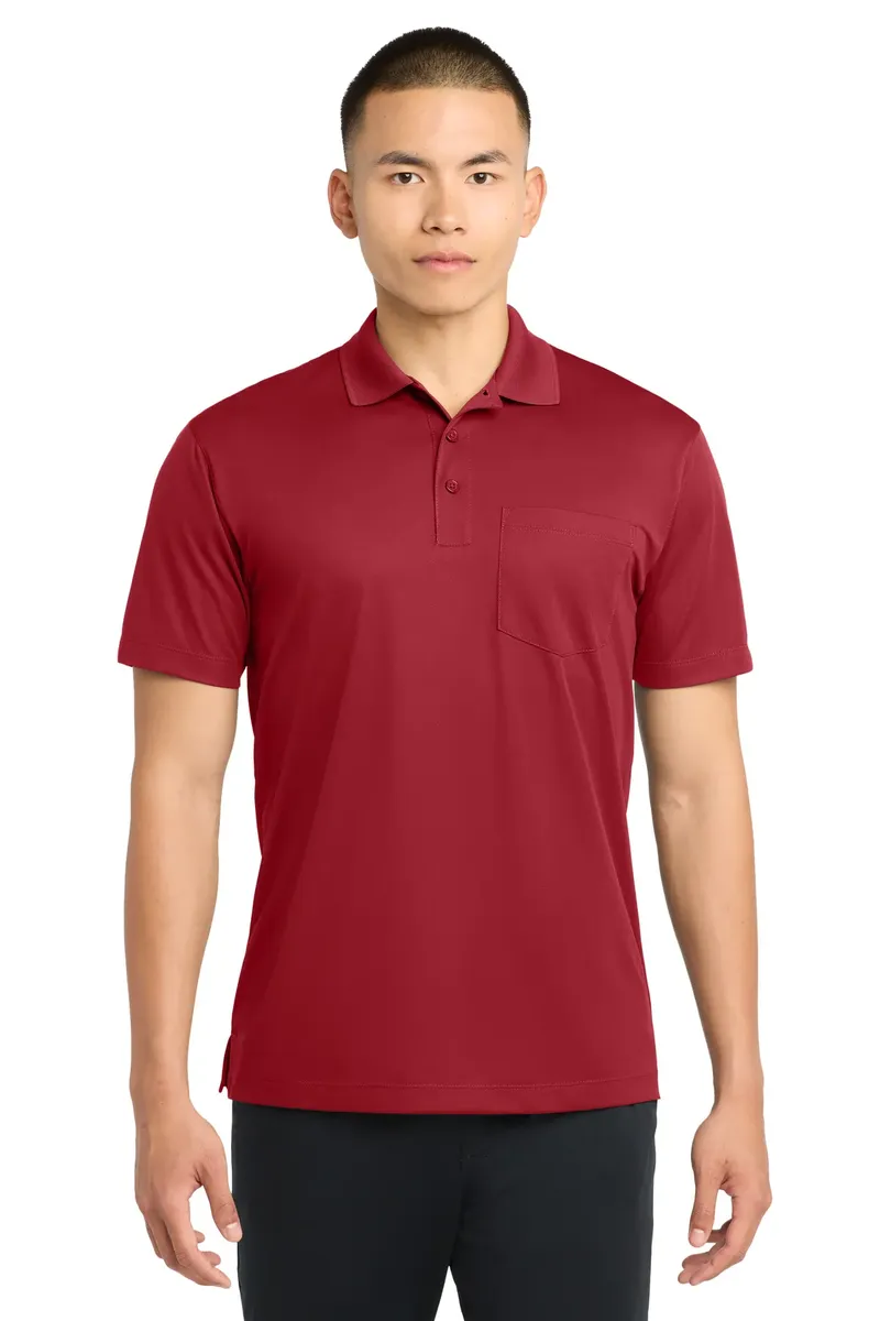 Sport-Tek® Micropique Sport-Wick® Pocket Polo. ST651 - additional view 1