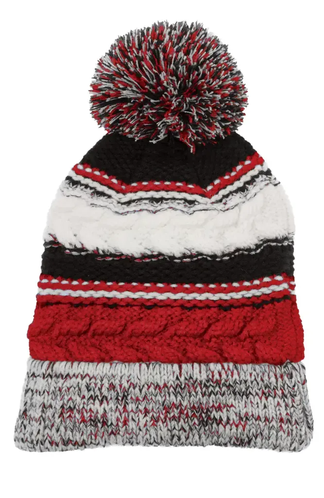 Sport-Tek® Pom Pom Team Beanie. STC21 - additional view 2