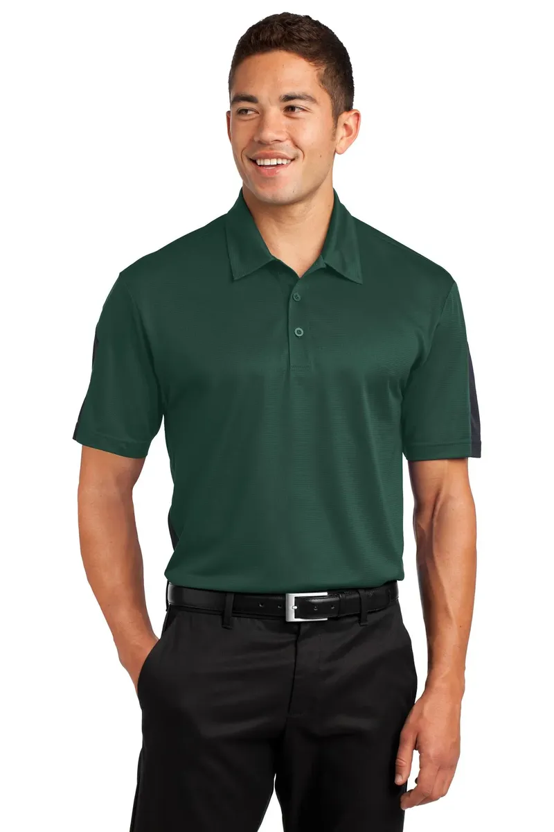 Sport-Tek® PosiCharge® Active Textured Colorblock Polo. ST695 - additional view 3