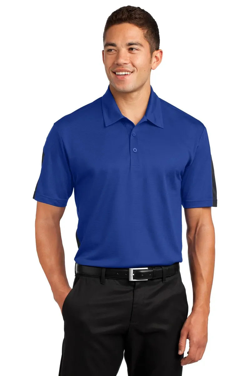 Sport-Tek® PosiCharge® Active Textured Colorblock Polo. ST695 - additional view 5