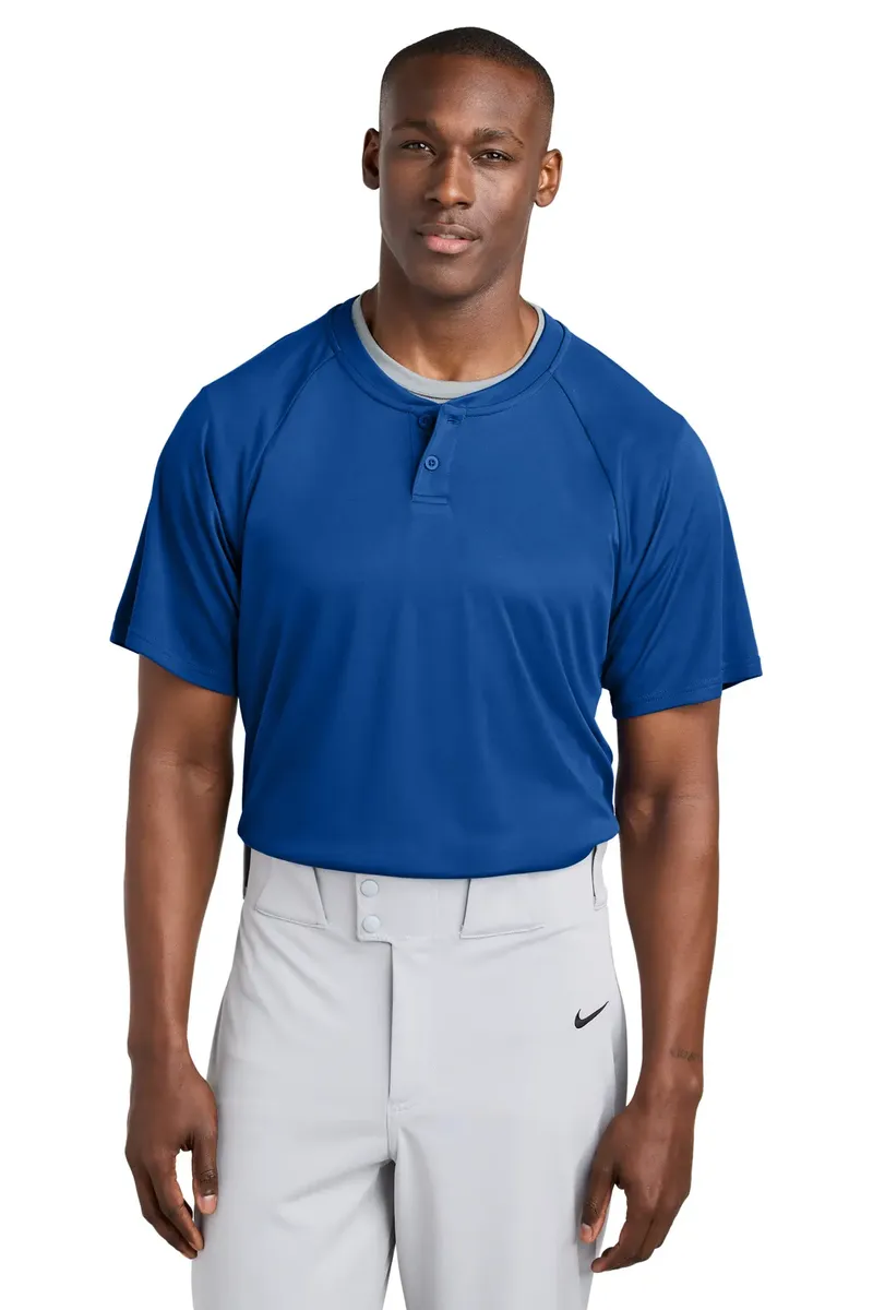 Sport-Tek® PosiCharge® Competitor 2-Button Henley ST359 - additional view 2