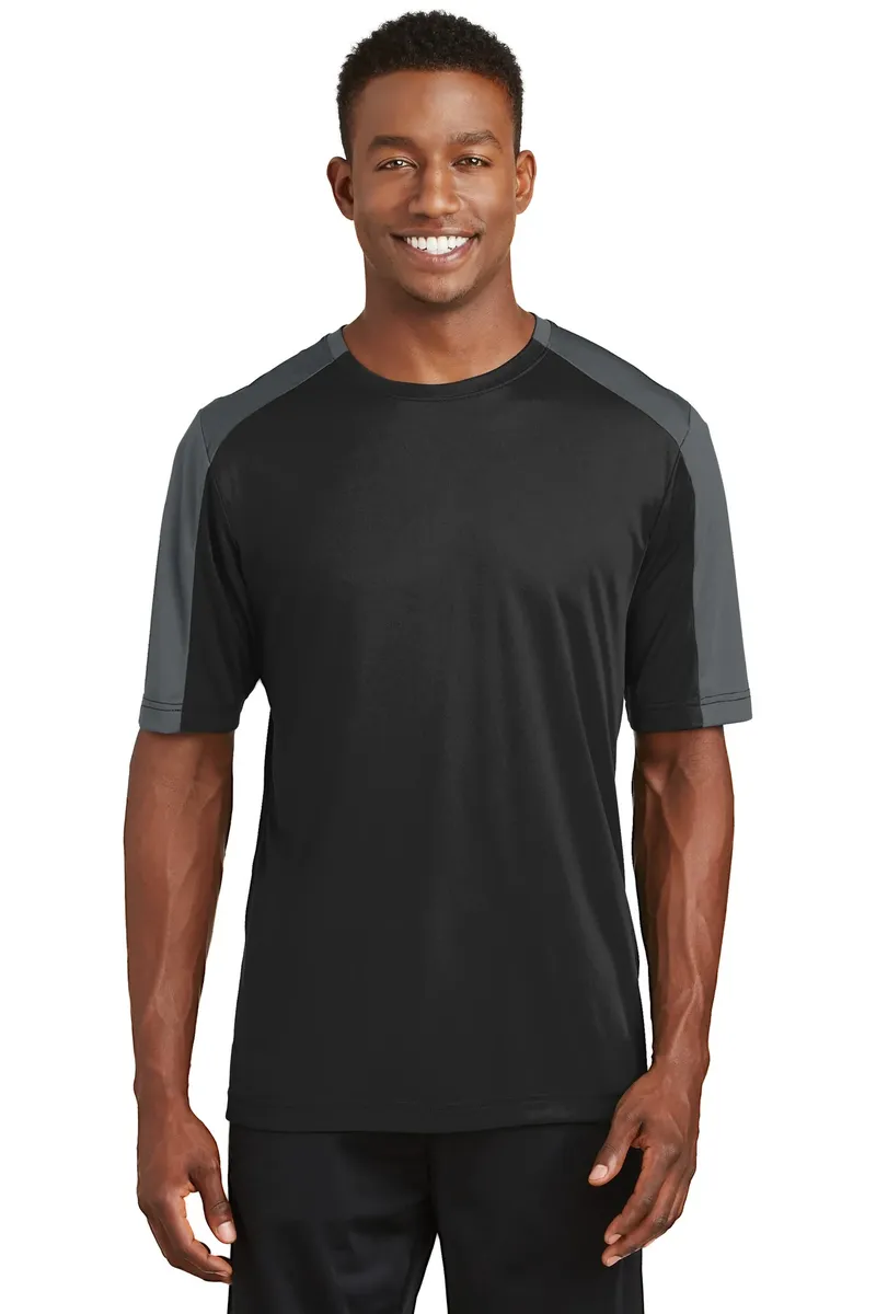 Sport-Tek® PosiCharge® Competitor Sleeve-Blocked Tee. ST354 - additional view 4