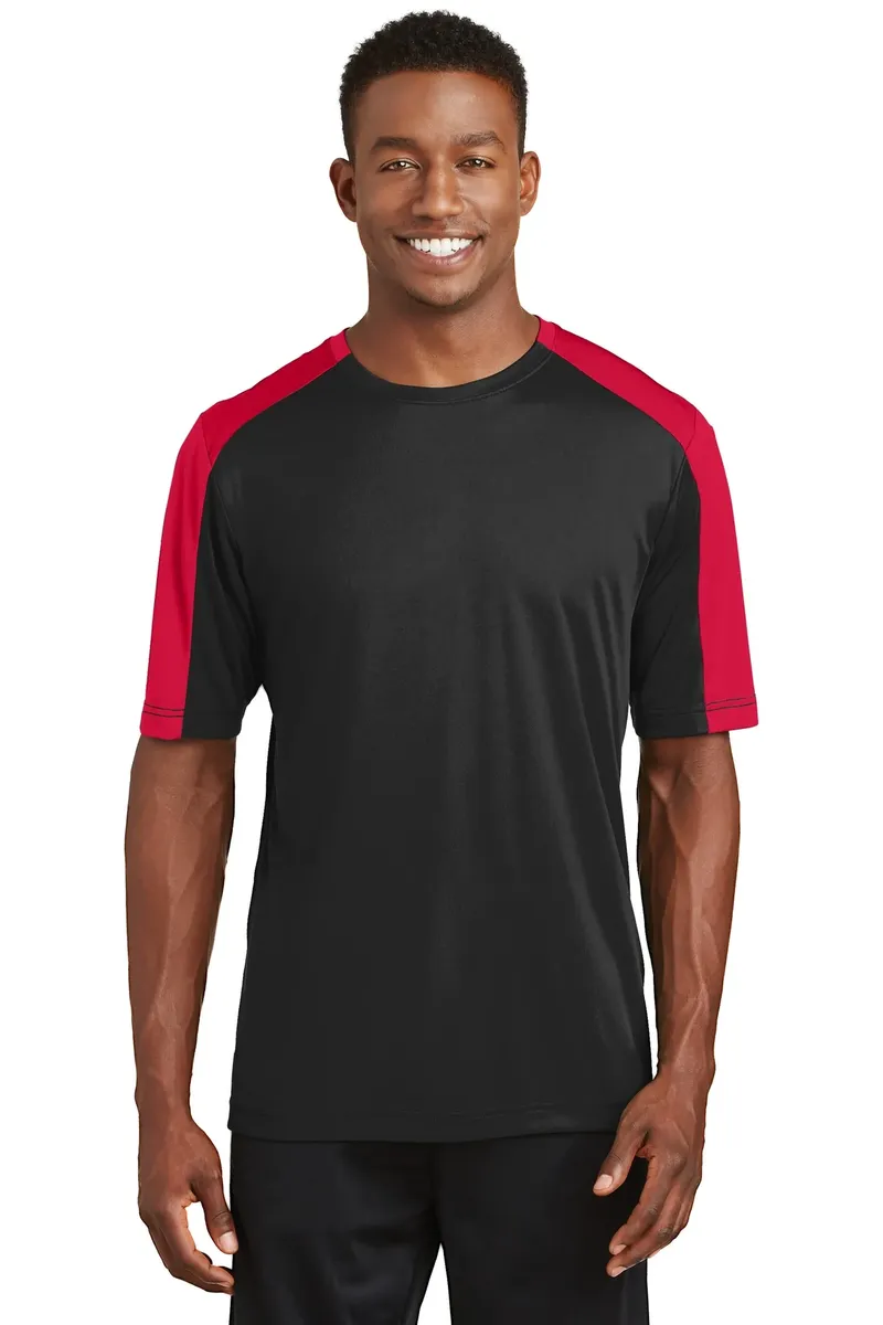 Sport-Tek® PosiCharge® Competitor Sleeve-Blocked Tee. ST354 - additional view 3