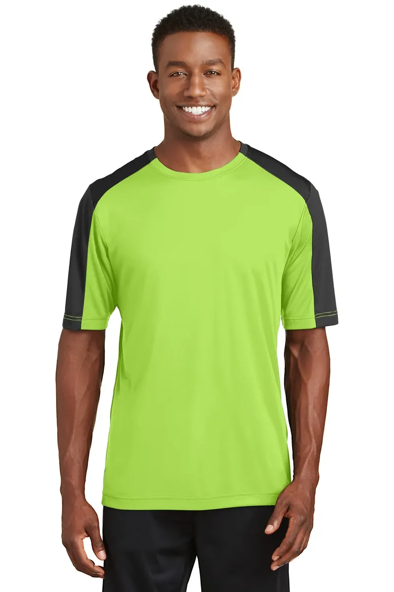 Sport-Tek® PosiCharge® Competitor Sleeve-Blocked Tee. ST354 - additional view 2