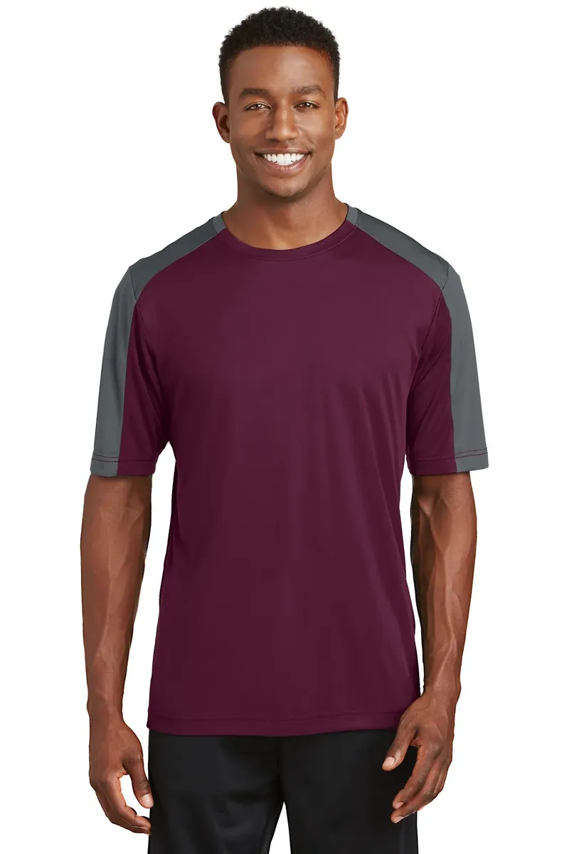 Sport-Tek® PosiCharge® Competitor Sleeve-Blocked Tee. ST354 - additional view 6