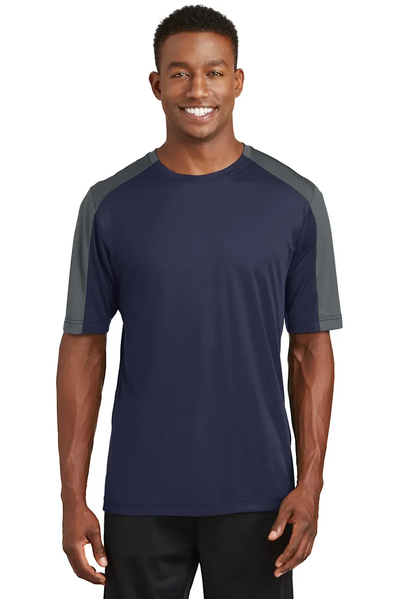 Sport-Tek® PosiCharge® Competitor Sleeve-Blocked Tee. ST354 - additional view 1