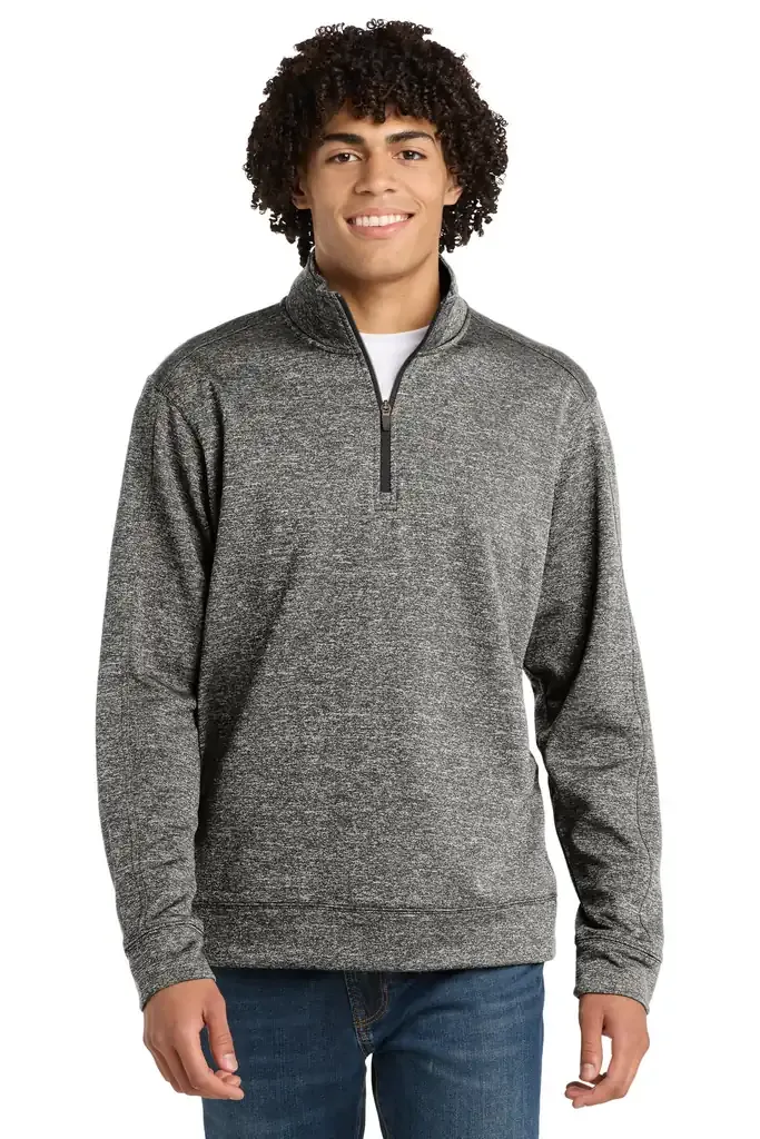 Sport-Tek® PosiCharge® Electric Heather Fleece 1/4-Zip Pullover. ST226 - additional view 5