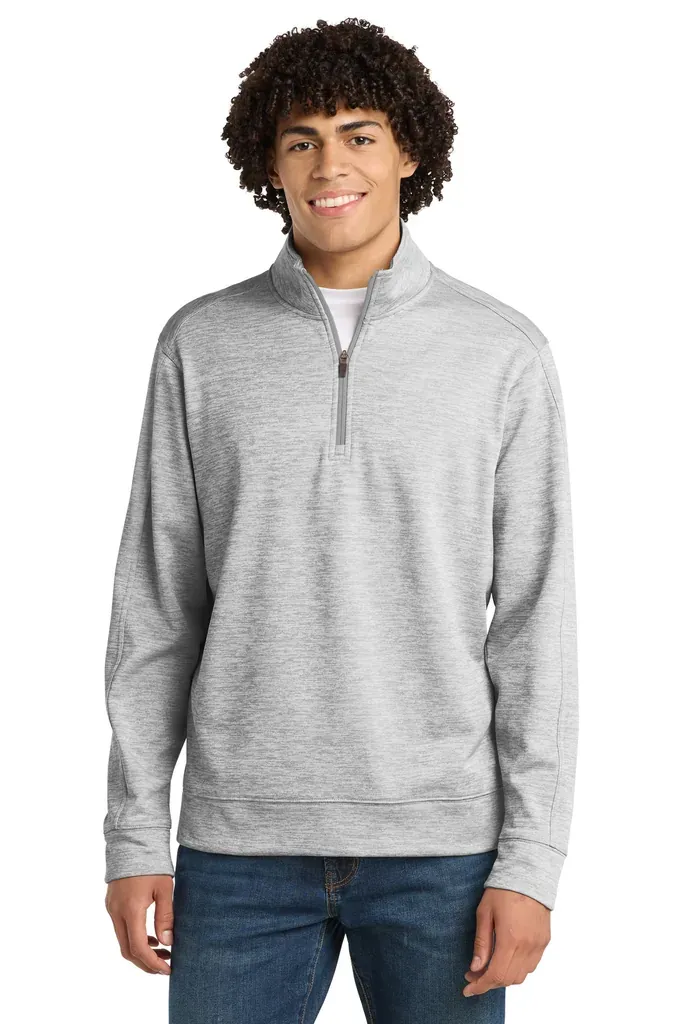 Sport-Tek® PosiCharge® Electric Heather Fleece 1/4-Zip Pullover. ST226 - additional view 2