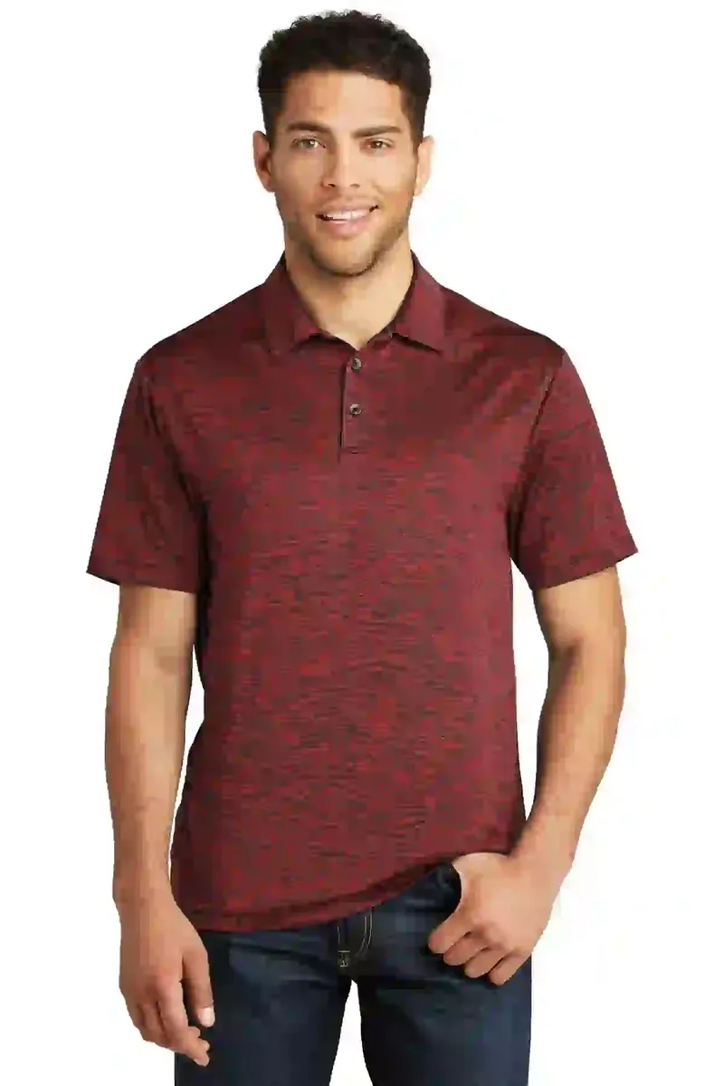 Sport-Tek ® PosiCharge ® Electric Heather Polo. ST590 - additional view 5