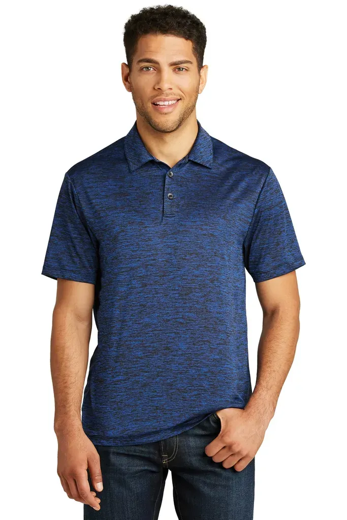 Sport-Tek ® PosiCharge ® Electric Heather Polo. ST590 - additional view 4