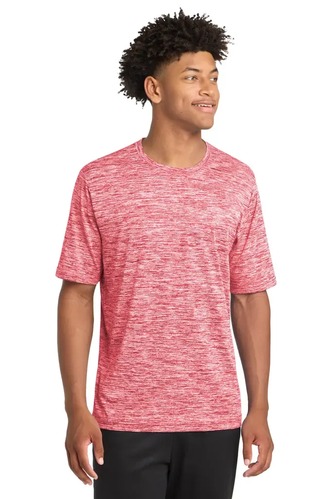 Sport-Tek® PosiCharge® Electric Heather Tee. ST390 - additional view 2