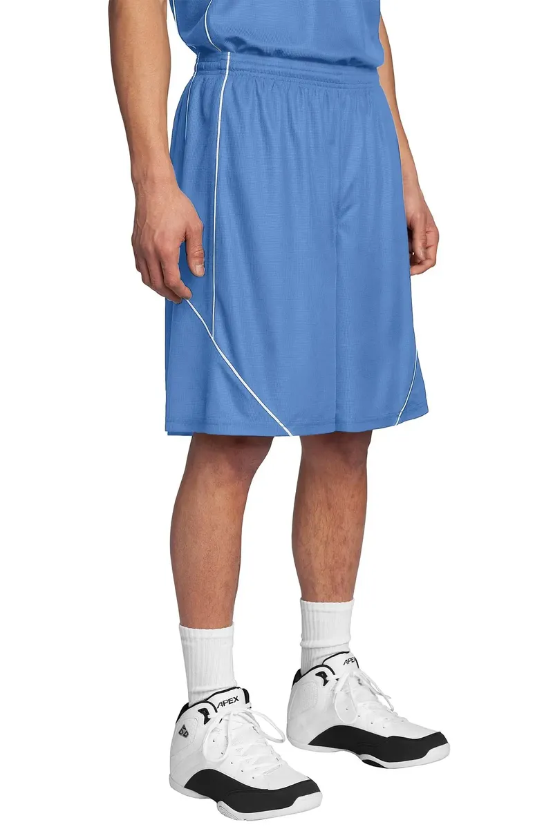 Sport-Tek® PosiCharge® Mesh Reversible Spliced Short. T565 - additional view 3