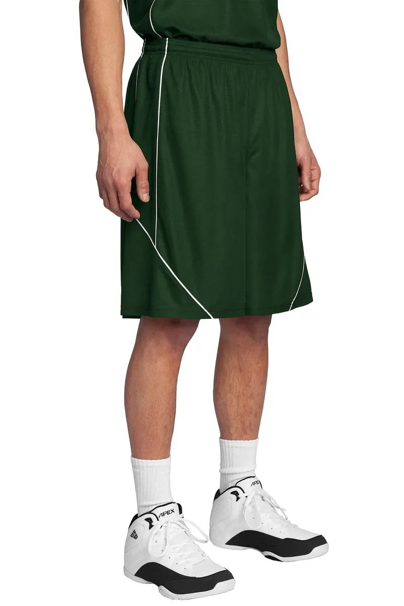 Sport-Tek® PosiCharge® Mesh Reversible Spliced Short. T565 - additional view 4