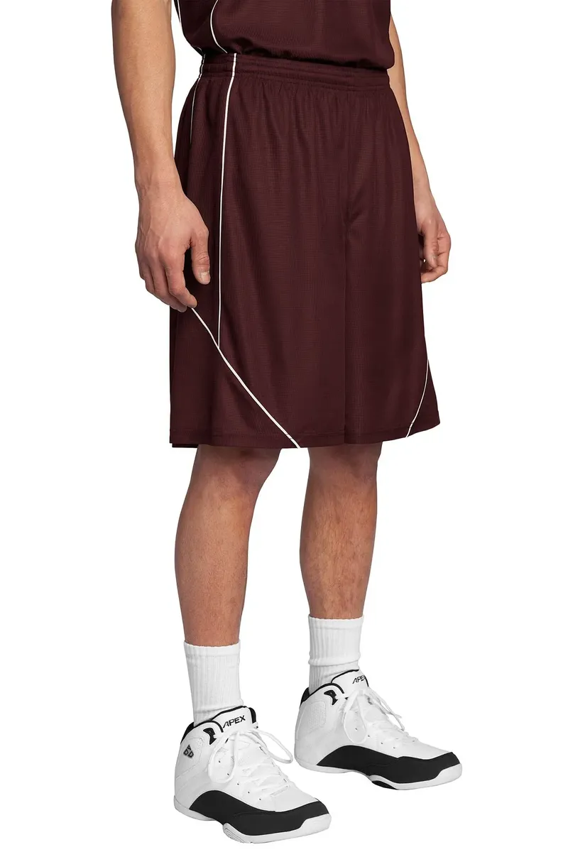 Sport-Tek® PosiCharge® Mesh Reversible Spliced Short. T565 - additional view 5