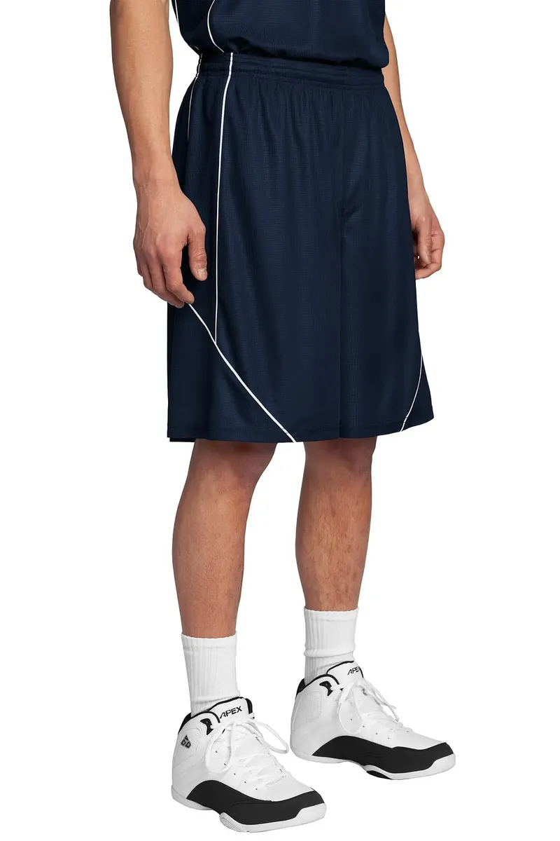 Sport-Tek® PosiCharge® Mesh Reversible Spliced Short. T565 - additional view 7