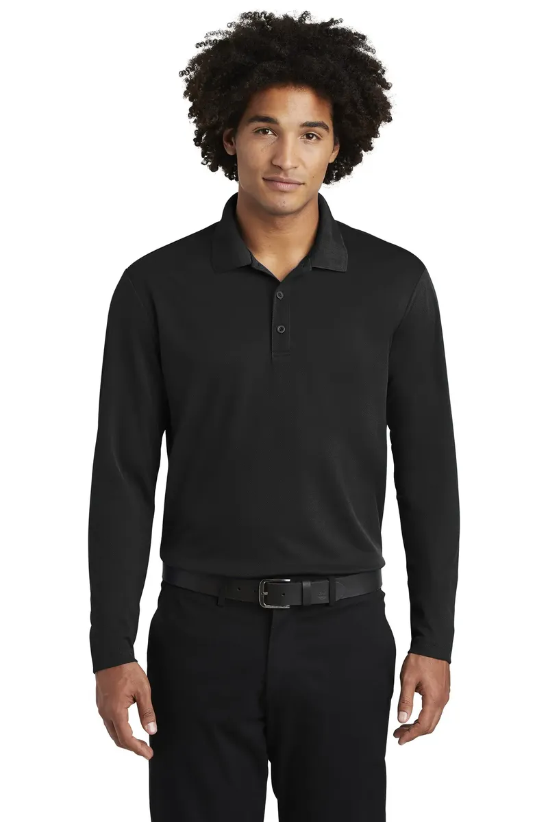 Sport-Tek ® PosiCharge ® RacerMesh ® Long Sleeve Polo. ST640LS - additional view 3