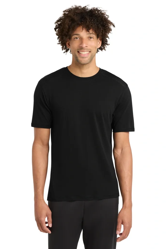 Sport-Tek ® PosiCharge ® Tri-Blend Wicking Draft Tee. ST410 - additional view 1