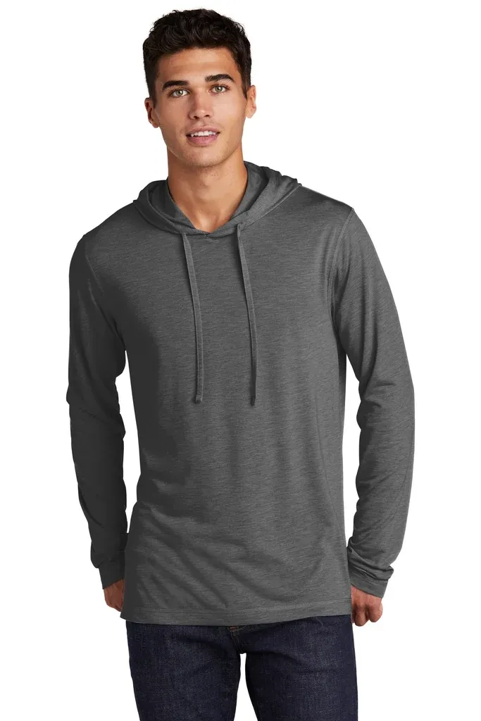 Sport-Tek ® PosiCharge ® Tri-Blend Wicking Long Sleeve Hoodie ST406 - additional view 1