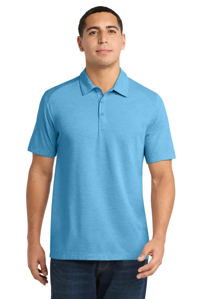 Sport-Tek ® PosiCharge ® Tri-Blend Wicking Polo. ST405 - additional view 5