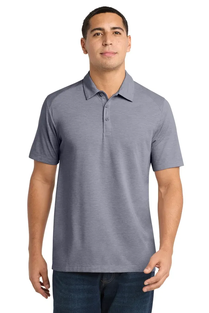 Sport-Tek ® PosiCharge ® Tri-Blend Wicking Polo. ST405 - additional view 4